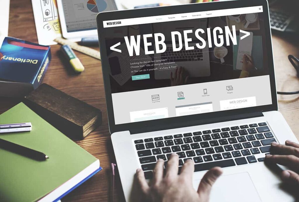 ici career in web design involve