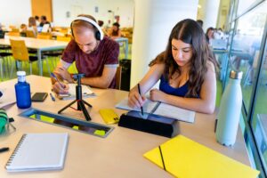 university classmates studying together in the lib 2025 03 10 11 49 25 utc min